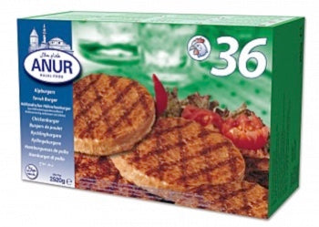 Anur burgers (36 stuks)